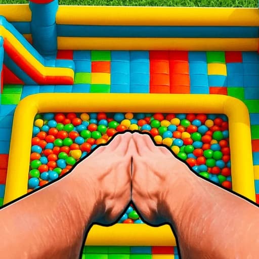 Bouncy Castle Jump Obby